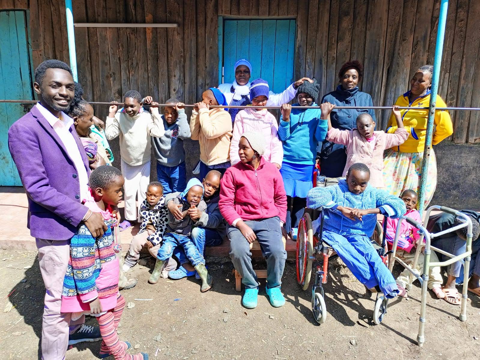 Teaching at Tharua Special School